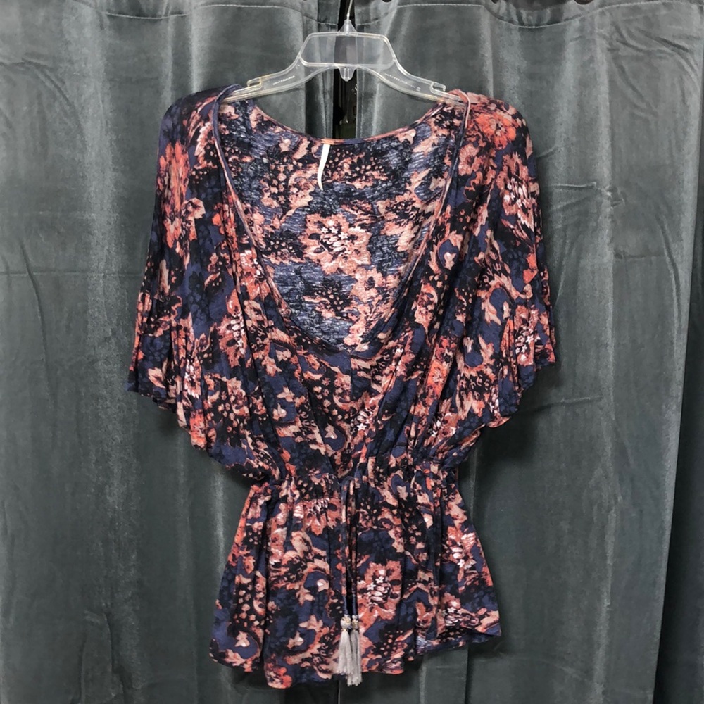 Free People Floral Top